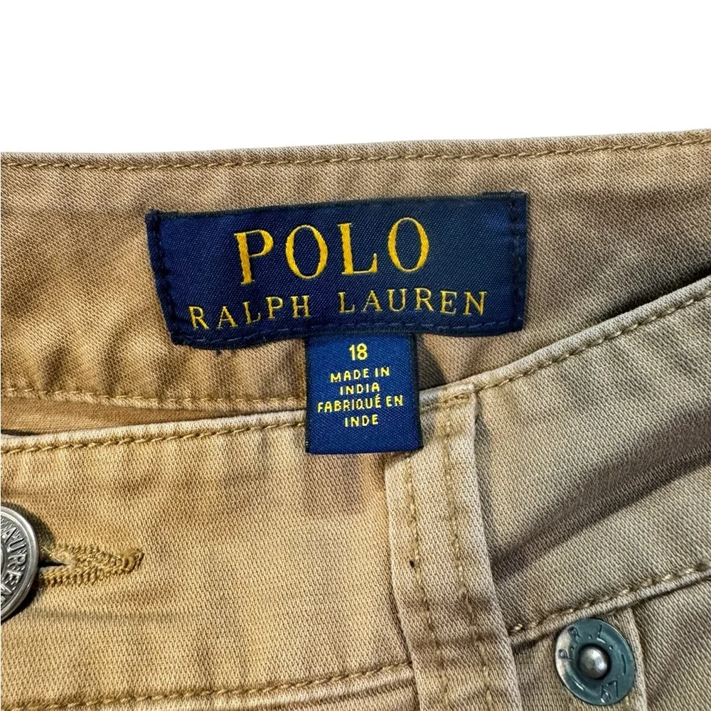 Polo by Ralph Lauren Women's Chino Pants Size 18 - Picture 3 of 6